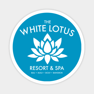 The White Lotus Magnet